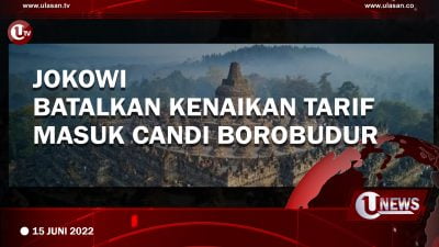 [Video]Jokowi Batalkan Kenaikan Tarif Masuk Candi Borobudur