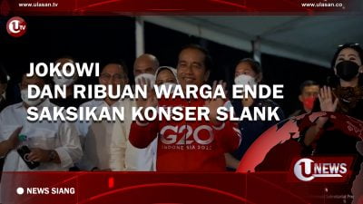 [Video] Jokowi Dan Ribuan Warga Ende Saksikan Konser Slank