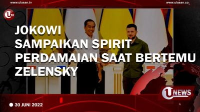 [Video]Jokowi Sampaikan Spirit Perdamaian Saat Bertemu Zelensky