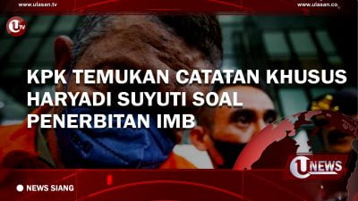 [Video]KPK Temukan Catatan Khusus Haryadi Suyuti Soal Penerbitan IMB