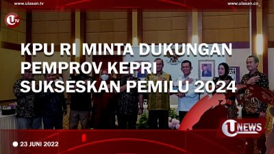 [Video] KPU RI Minta Dukungan Pemprov Kepri Sukseskan Pemilu 2024