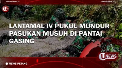 [Video] Lantamal IV Berhasil Pukul Mundur Pasukan Musuh Di Pantai Gasing