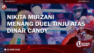 [Video]Nikita Mirzani Menang Duel Tinju Atas Dinar Candy