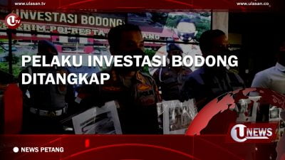 [Video]Pelaku Investasi Bodong Ditangkap