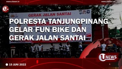 [Video]Polresta Tanjungpinang Gelar Fun Bike Dan Gerak Jalan Santai