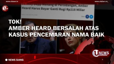 [Video] Tok! Amber Heard Bersalah Atas Kasus Pencemaran Nama Baik