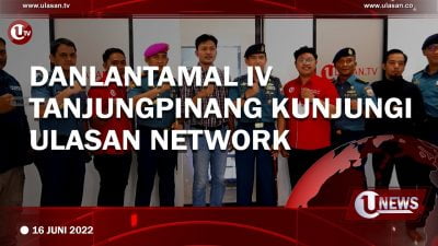 [Video] Danlantamal IV Tanjungpinang Kunjungi Ulasan Network