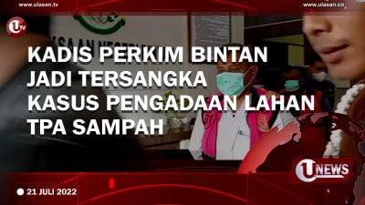 [Video] Kadis Perkim Bintan Jadi Tersangka Kasus Pengadaan Lahan TPA Sampah