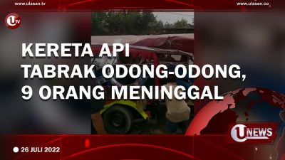 [Video] Kereta Api Tabrak Odong-Odong, 9 Orang Meninggal