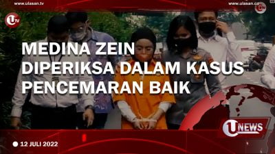 [Video] Medina Zein Diperiksa Dalam Kasus Pencemaran Baik