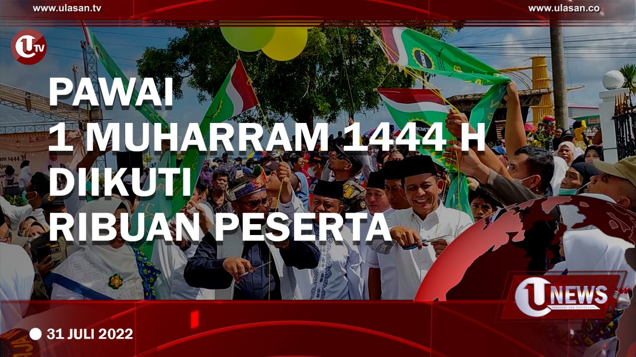 Pawai 1 Muharram 1444 Hijriah Diikuti Ribuan Peserta