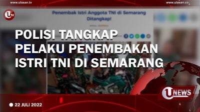 [Video] Polisi Tangkap Pelaku Penembakan Istri TNI di Semarang