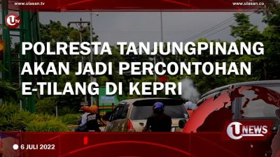 [Video]Polresta Tanjungpinang Akan Jadi Percontohan E-Tilang Di Kepri