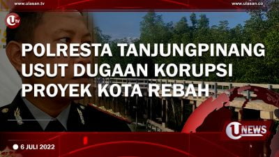 [Video]Polresta Tanjungpinang Usut Dugaan Korupsi Proyek Kota Rebah.