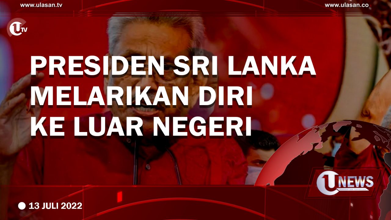 [Video]Presiden Sri Lanka Melarikan Diri ke Luar Negeri