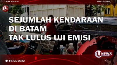 [Video]Sejumlah Kendaraan di Batam Tak Lulus Uji Emisi