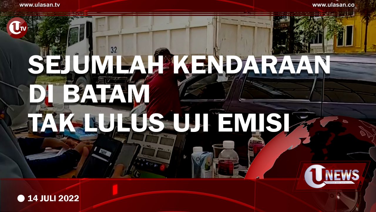 Sejumlah Kendaraan di Batam Tak Lulus Uji Emisi