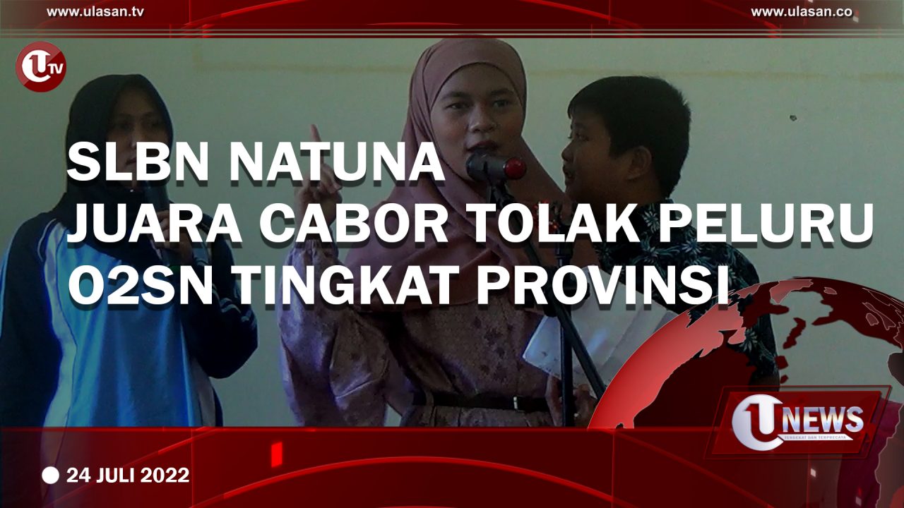 SLB N Natuna Juara Cabor Tolak Peluru O2SN Tingkat Provinsi