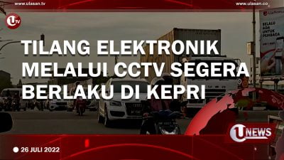 [Video] Tilang Elektronik Melalui CCTV Segera Berlaku di Kepri