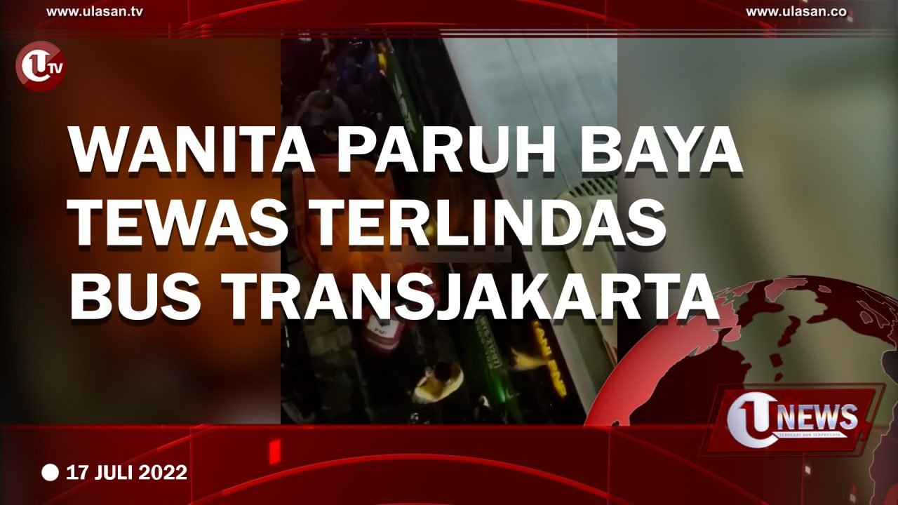 Wanita Paruh Baya Tewas Terlindas Bus Transjakarta