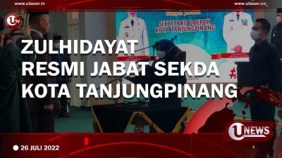 [Video]  Zulhidayat Resmi Jabat Sekda Kota Tanjungpinang