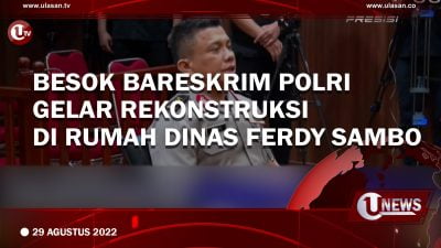 [Video] Besok Bareskrim Polri Gelar Rekonstruksi di Rumah Dinas Ferdy Sambo