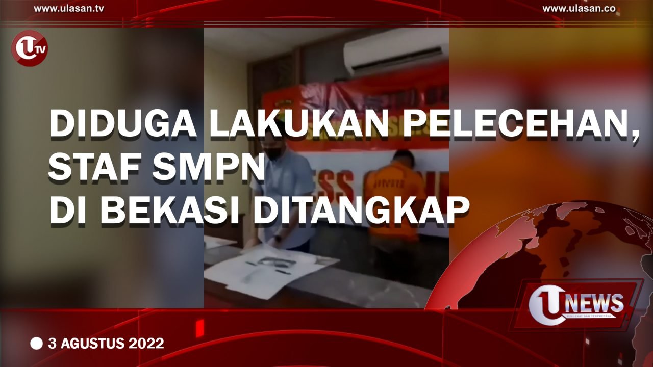 Diduga Lakukan Pelecehan, Staf SMPN di Bekasi Ditangkap