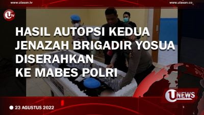 [VIDEO] – HASIL AUTOPSI KEDUA JENAZAH BRIGADIR YOSUA DISERAHKAN KE MABES POLRI