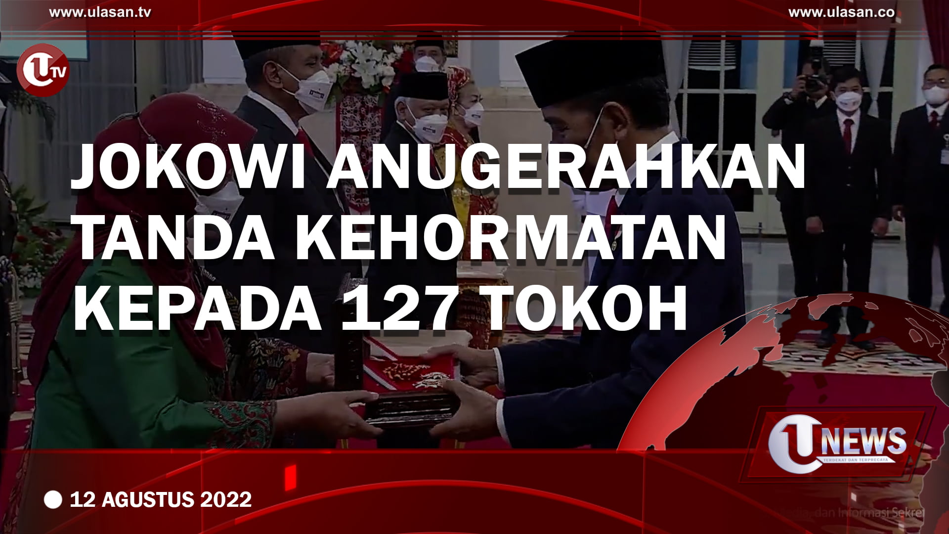 Jokowi Anugerahkan Tanda Kehormatan Kepada 127 Tokoh