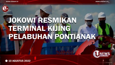 [Video] Jokowi Resmikan Terminal Kijing Pelabuhan Pontianak