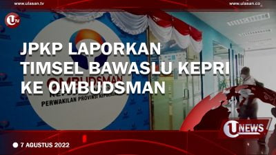 [Video] JPKP Laporkan Timsel Bawaslu Kepri ke OMBUDSMAN