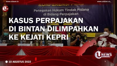[Video] Kasus Perpajakan di Bintan Dilimpahkan ke Kejati Kepri
