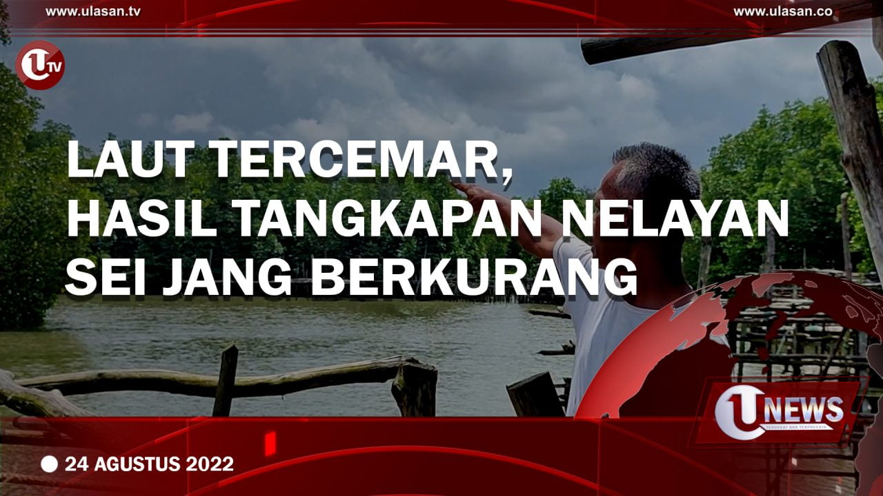 Laut Tercemar, Hasil Tangkapan Nelayan Sei Jang Berkurang