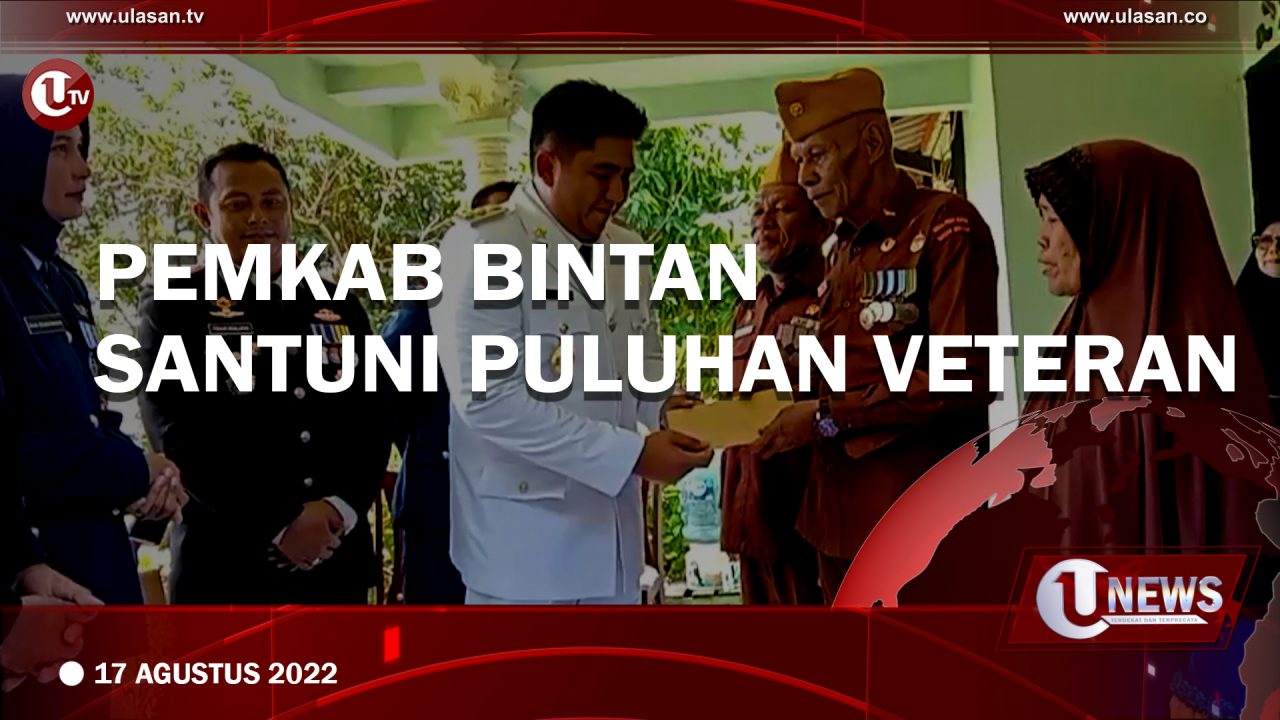Pemkab Bintan Santuni Puluhan Veteran