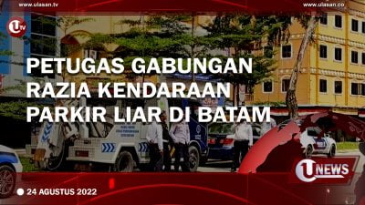 [Video] Petugas Gabungan Razia Kendaraan Parkir Liar di Batam