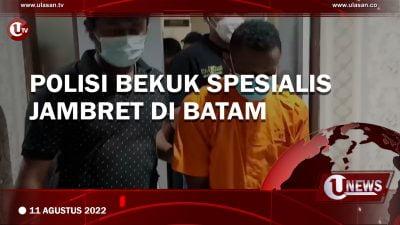 [Video] Polisi Bekuk Spesialis Jambret di Batam