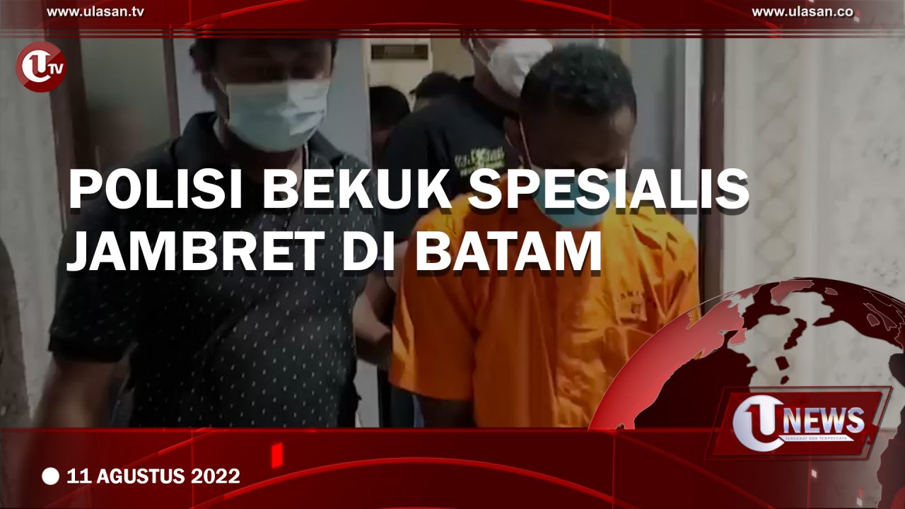 Polisi Bekuk Spesialis Jambret di Batam