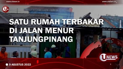 [Video] Satu Rumah Terbakar di Jalan Menur Tanjungpinang