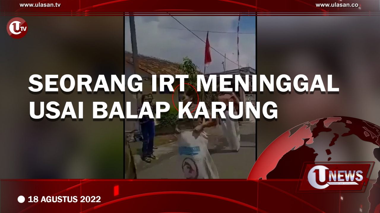 [Video] Seorang IRT Meninggal Usai Balap Karung