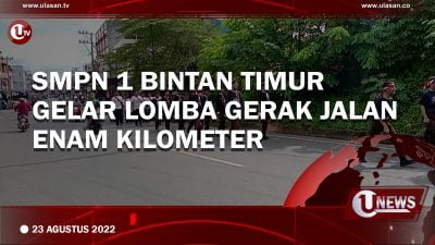 [Video] – SMPN 1 Bintan Timur Gelar Lomba Gerak Jalan Enam Kilometer