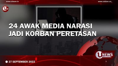 [Video] 24 Awak Media Narasi jadi Korban Peretasan