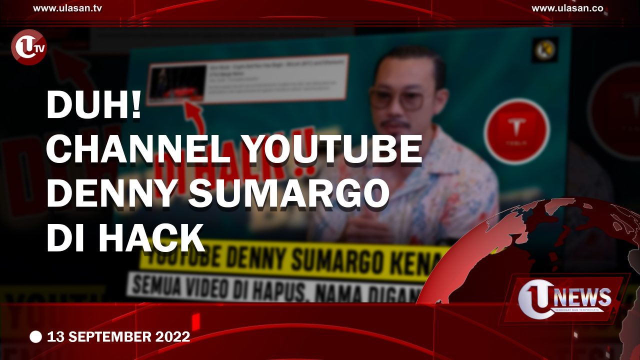 [Video] Channel Youtube Denny Sumargo di Hack, Ngaku Rugi Miliaran Rupiah