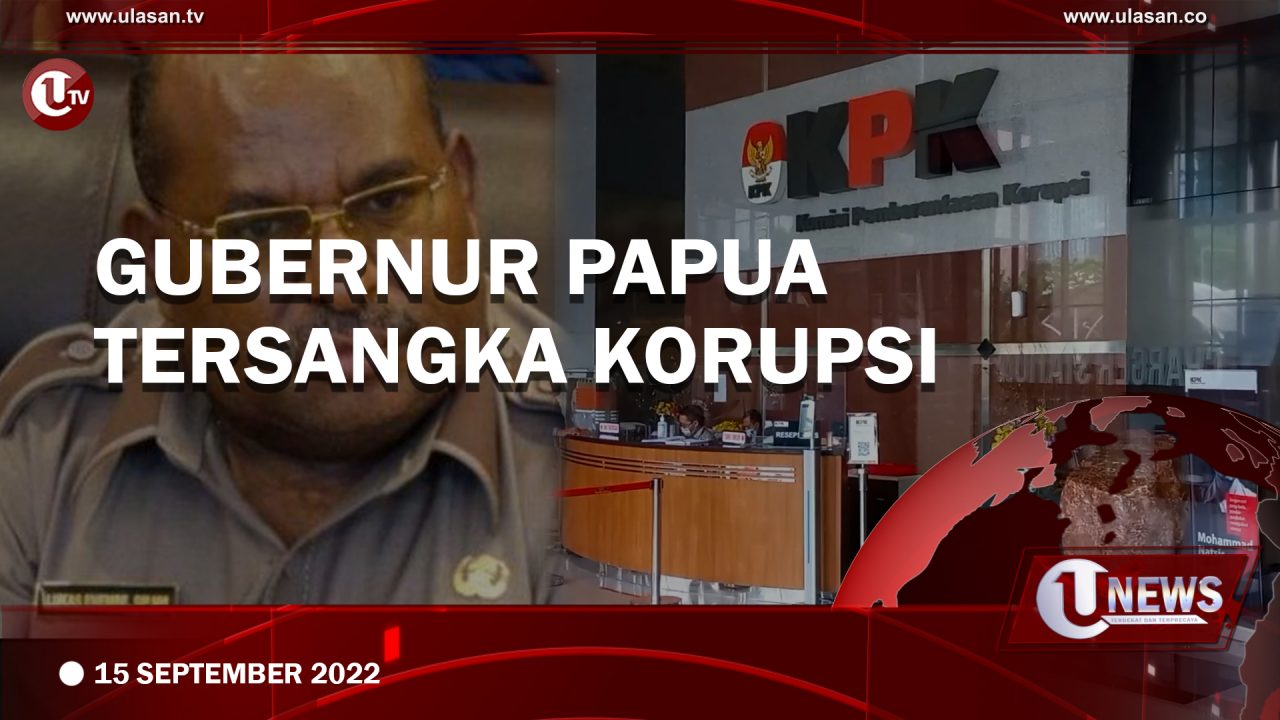 [Video] Gubernur Papua Tersangka Korupsi