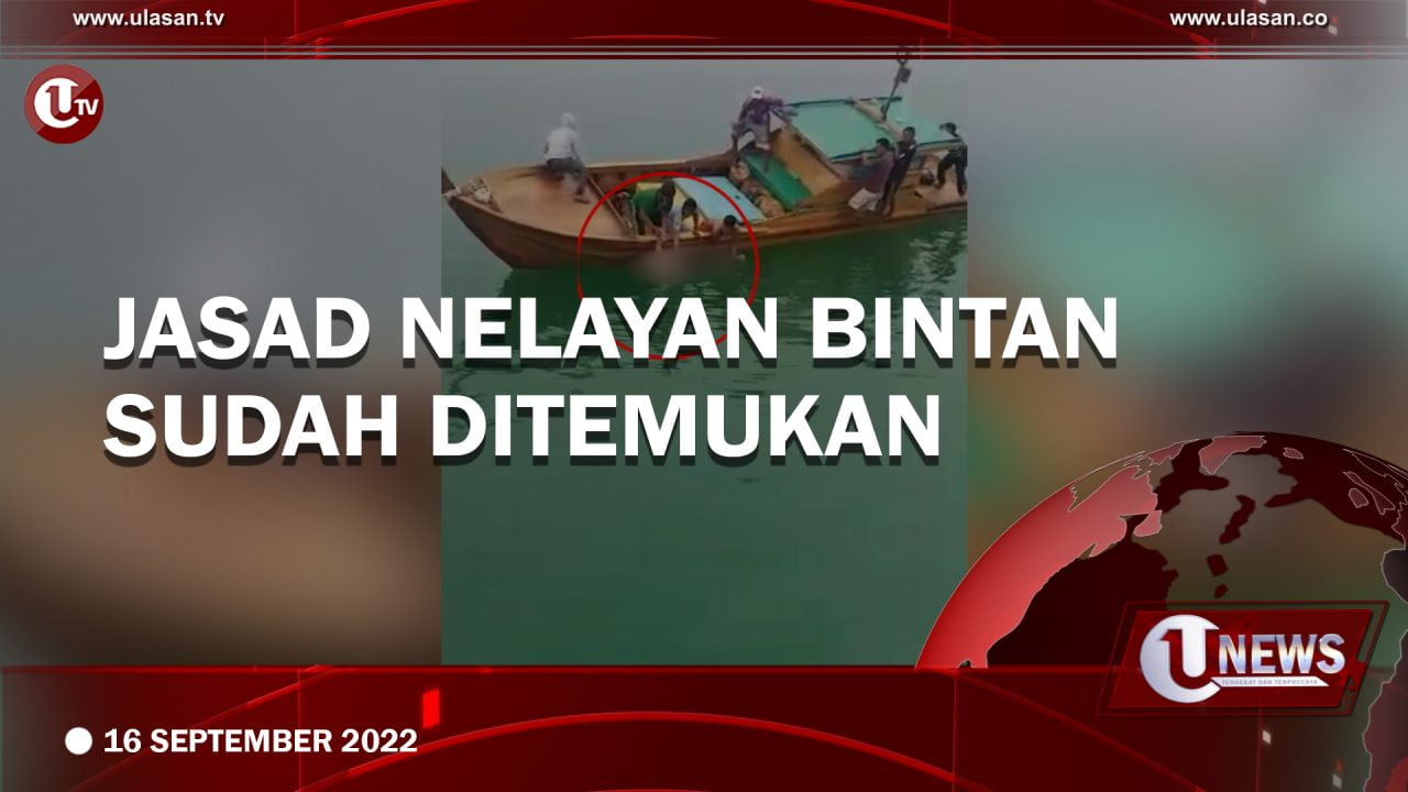 [Video] Jasad Nelayan Bintan Sudah Ditemukan