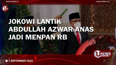 [Video] Jokowi Lantik Abdullah Azwar Anas jadi Menpan RB