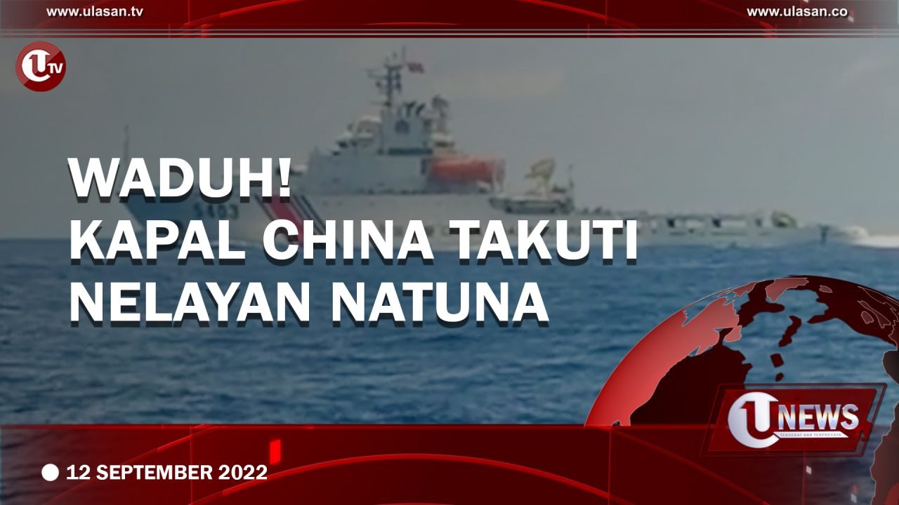 [Video] Kapal Coast Guard China Takuti Nelayan Natuna