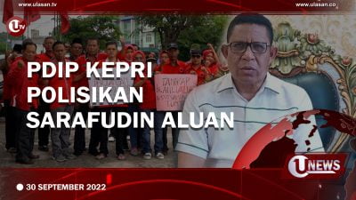 [Video] PDIP Kepri Laporkan Sarafudin Aluan ke Polda Kepri