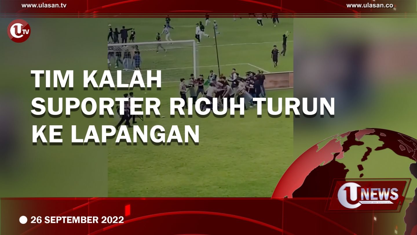 [Video] Pertandingan Liga 3 PPSM Magelang Vs Persitema Temanggung Ricuh