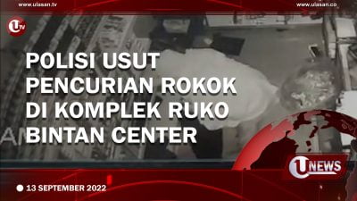 [Video] Polisi Usut Pencurian Rokok di Komplek Ruko Bintan Center