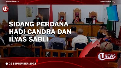 [Video] Dua Anggota DPRD Kepri Jalani Sidang Korupsi Rp7,7 Miliar